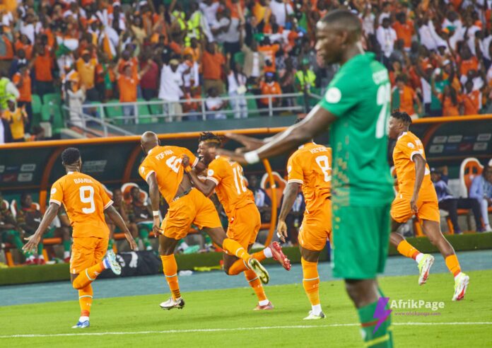 Côte d'Ivoire vs Guinée Bissau, 13 janvier 2024. Photo par Mensah Agbenou pour AfrikPage