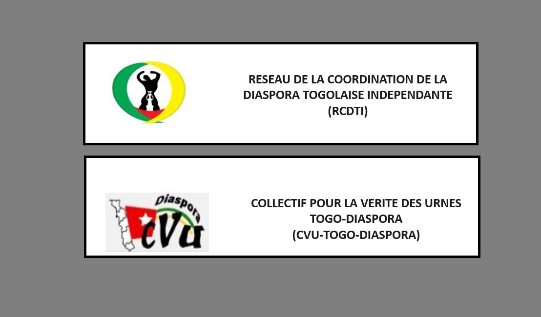 Communiqué de presse du 15 06 24 de RCDTI et CVU-TOGO-DIASPORA. Double coup d’état institutionnel au Togo : indispensable plateforme commune comme réponse à la forfaiture