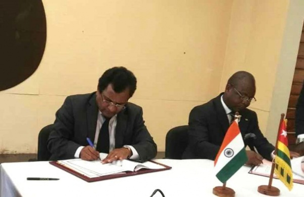 Le Togo et l’Inde signent un accord d’exemption de visa diplomatique