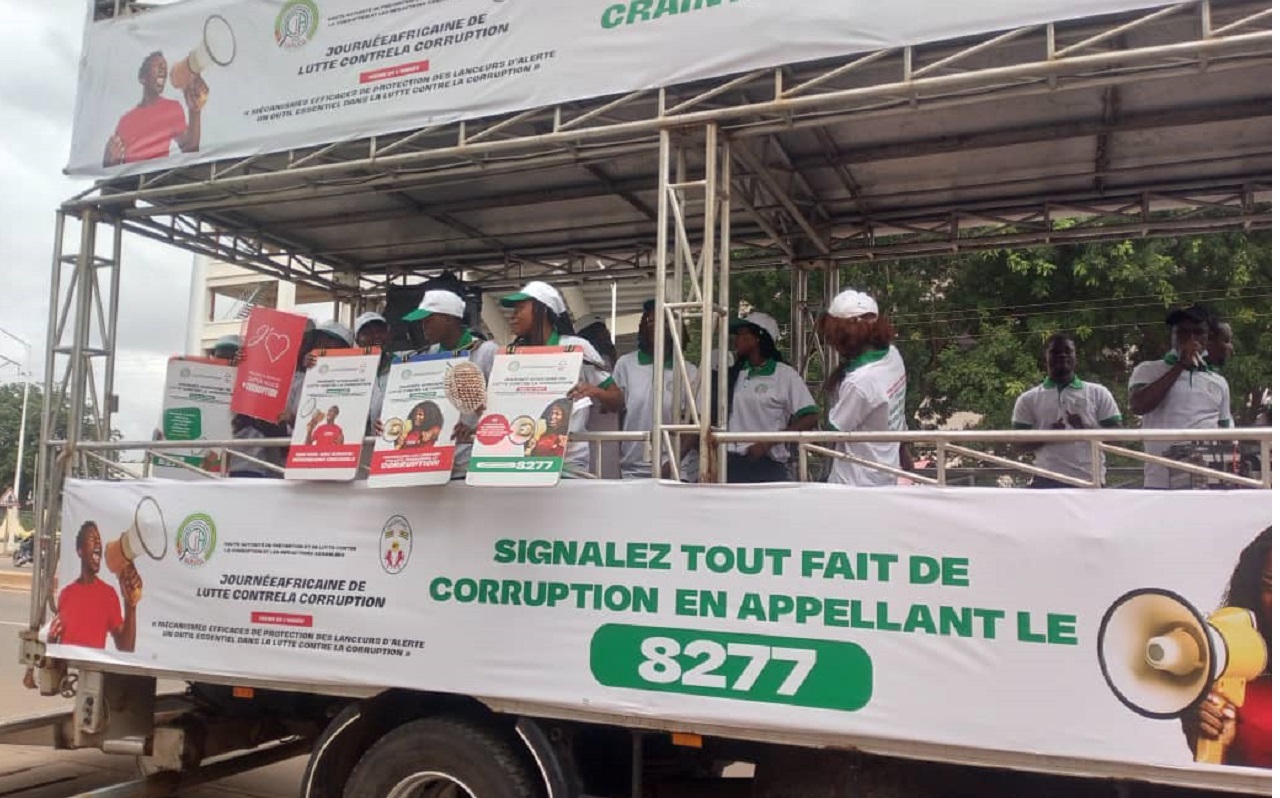 Togo- Une caravane pour inviter la population à dénoncer des faits de corruptions