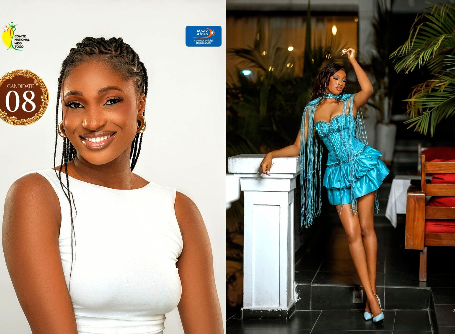 Angèle Prudence EYOU sacrée Miss Togo 2026