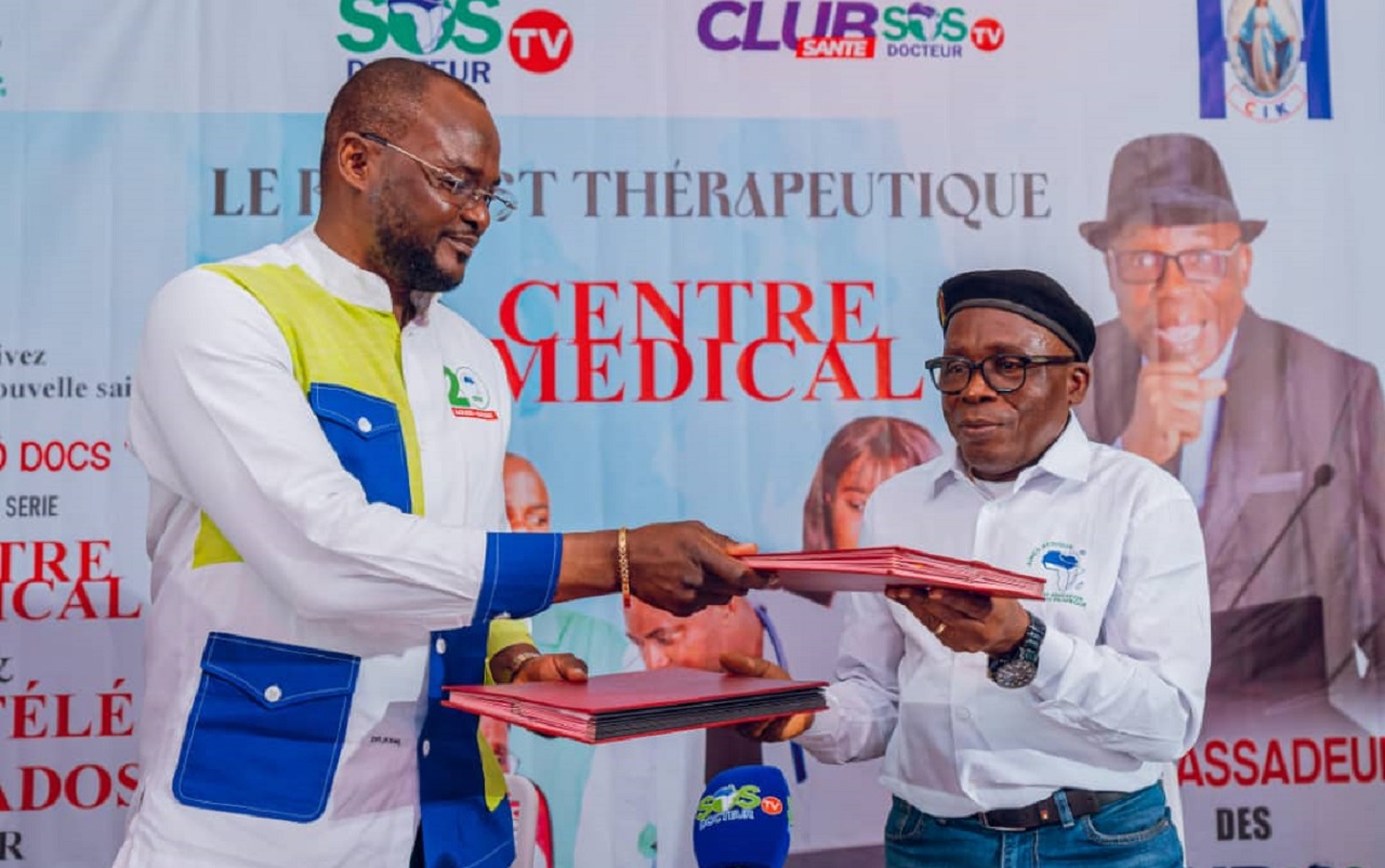 Signature d’un partenariat entre SOS Docteur TV et Gohou Production